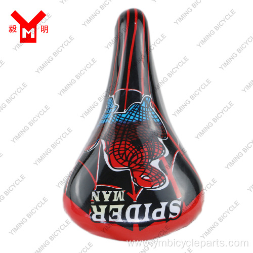 Popular Spiderman Kids Bicycle Saddle